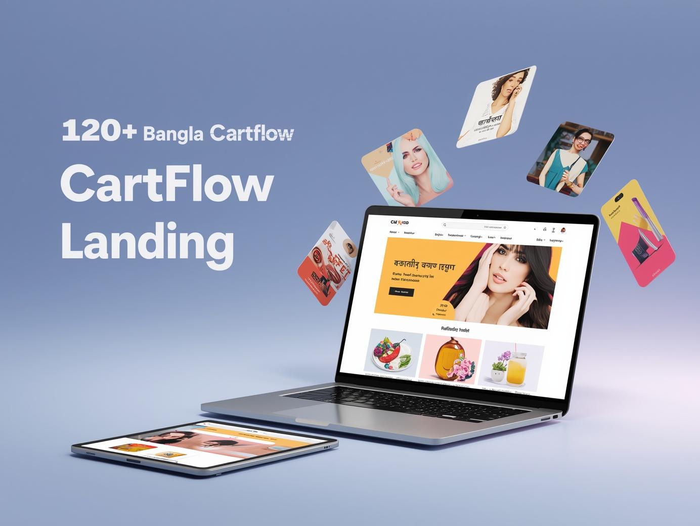 120+ Bangla CartFlow Landing Page Templates - Instant Import
