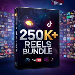 250K+ Massive Reels Bundle - All Niches [Islamic, Sports, Art & More]