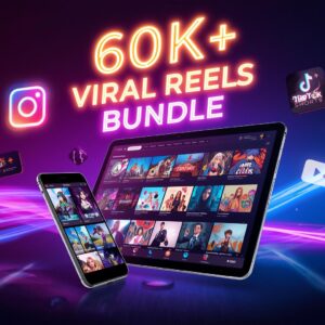 60K+ Viral Reels Bundle - 90+ Niche Categories
